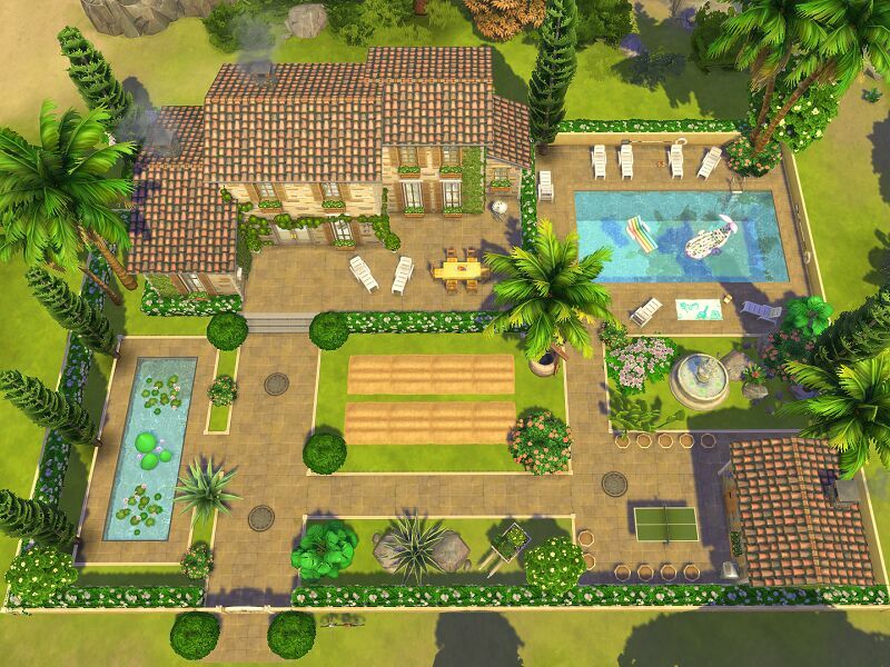 Mediterranean Cottage – NO CC By Flubs79 7 sims 4 cc mediterranean cottage no cc by flubs79 2