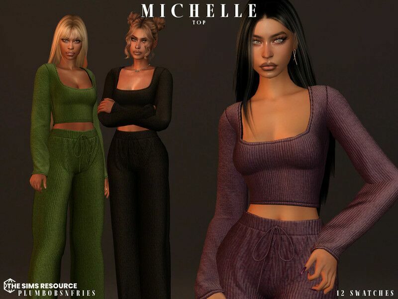 Michelle TOP 1 Michelle TOP Sims 4 CC