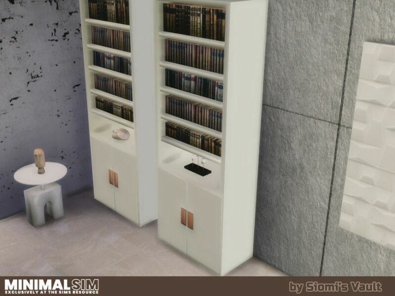 Minimalsim Cloudbusting SET By Siomisvault 1 Minimalsim Cloudbusting SET By Siomisvault Sims 4 CC