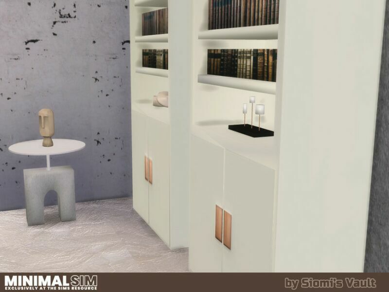Minimalsim Cloudbusting SET By Siomisvault 3 sims 4 cc minimalsim cloudbusting set by siomisvault 5