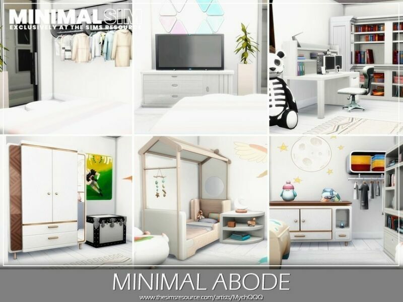 Minimalsim – Minimal Abode By Mychqqq 2 sims 4 cc minimalsim minimal abode by mychqqq 7