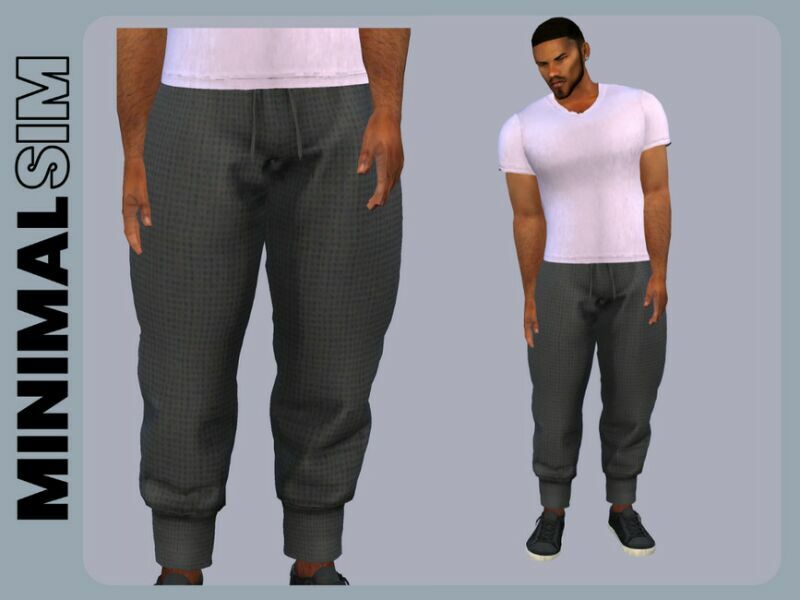 Minimalsim Nate Pants By Couquett 2 sims 4 cc minimalsim nate pants by couquett 2