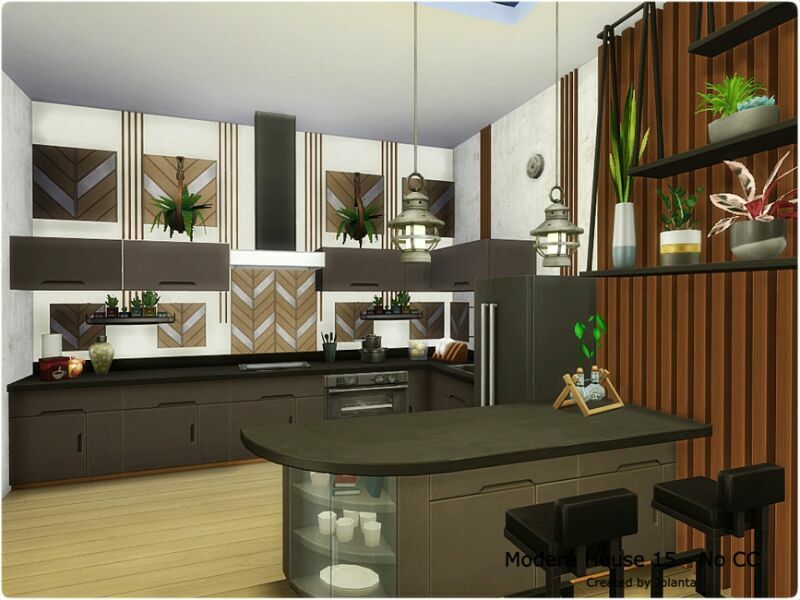 Modern House 15 – NO CC By Jolanta 6 sims 4 cc modern house 15 no cc by jolanta 3