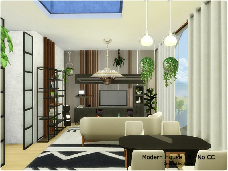 Modern House 15 – NO CC By Jolanta 4 sims 4 cc modern house 15 no cc by jolanta 5