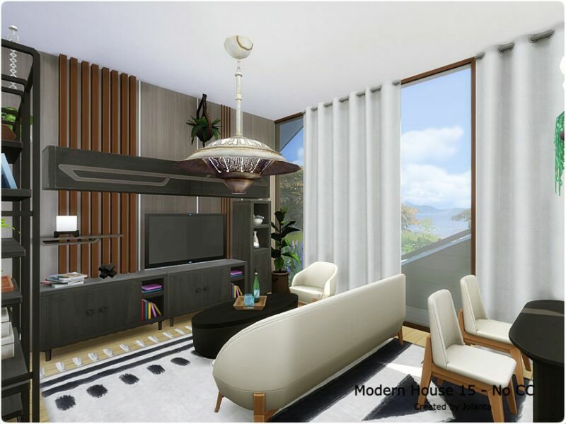 Modern House 15 – NO CC By Jolanta 3 sims 4 cc modern house 15 no cc by jolanta 6