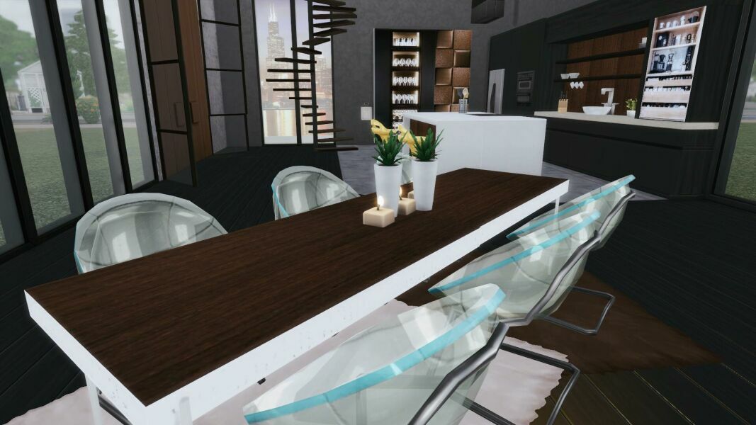 Modern Loft Kitchen |CC Free By Mrsbarbiex3 4 sims 4 cc modern loft kitchen cc free by mrsbarbiex3 2