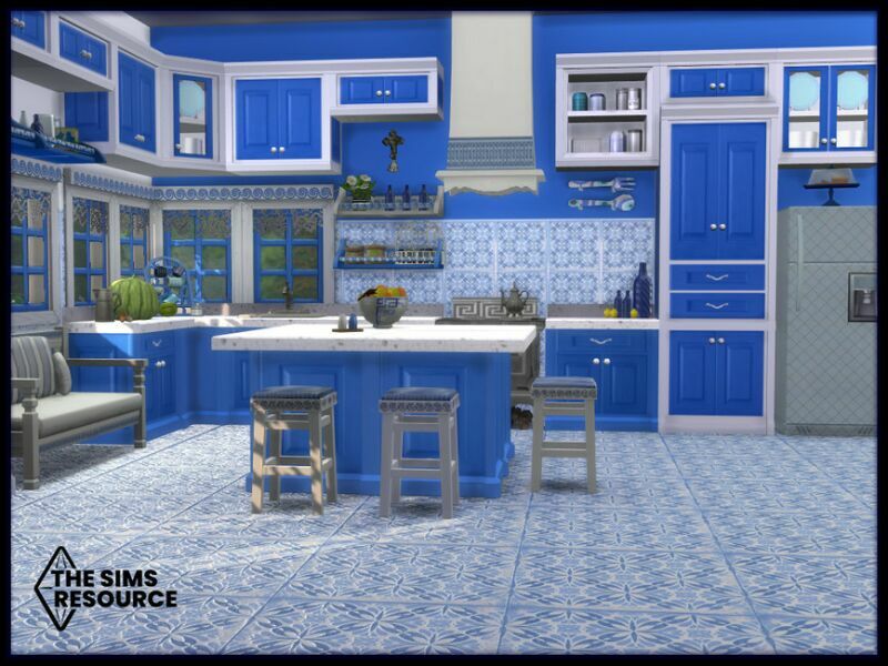 MY Perfect Greek Kitchen (Part 1) By Seimar8 5 sims 4 cc my perfect greek kitchen part 1 by seimar8 2