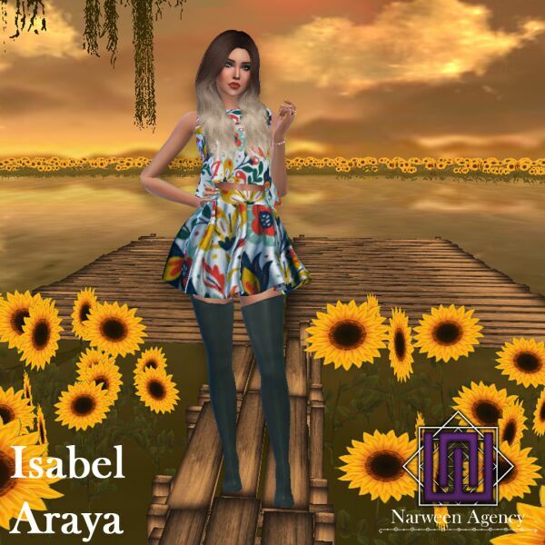 Na_Outfit_Isabelaraya 2 sims 4 cc na outfit isabelaraya 2