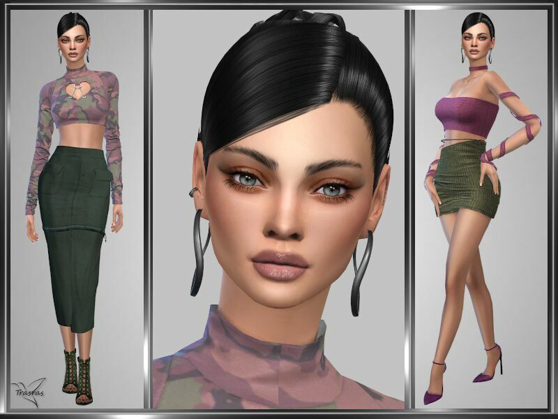 Nadine Nasin By Trasras 1 Nadine Nasin By Trasras Sims 4 CC