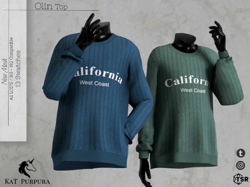 Olin TOP By Katpurpura 1 Olin TOP By Katpurpura Sims 4 CC
