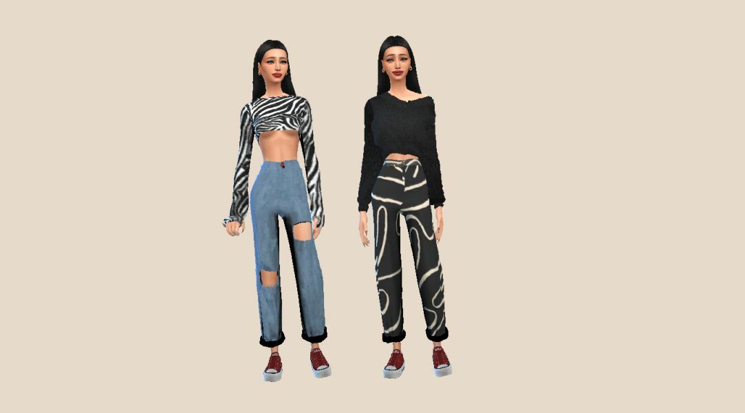 Rave’Nclaw Everyday SET By Raveclassy 1 Rave’Nclaw Everyday SET By Raveclassy Sims 4 CC
