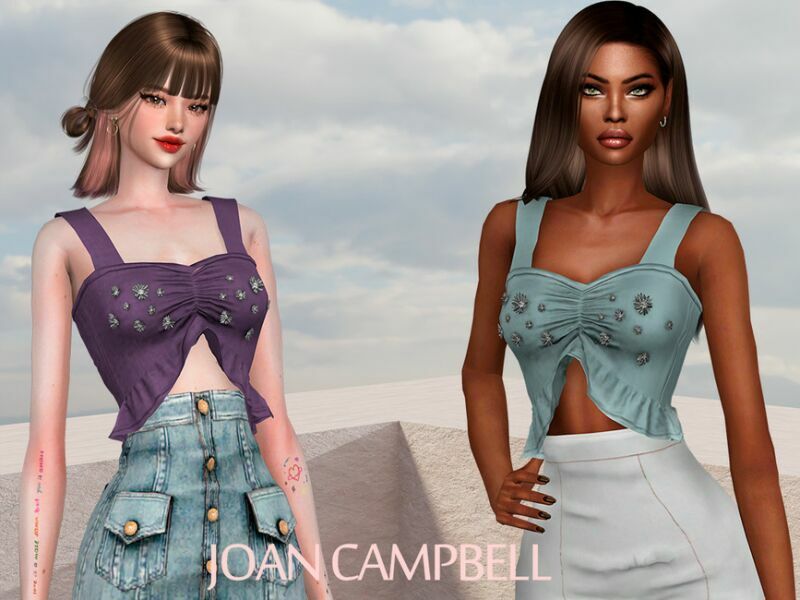 Rebecca TOP 1 Rebecca TOP Sims 4 CC