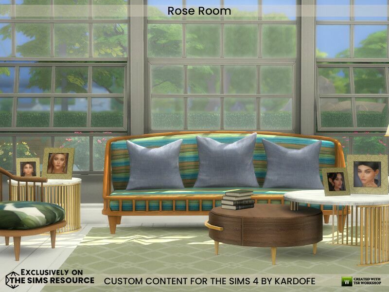 Rose Room / Living Room 1 Rose Room / Living Room Sims 4 CC