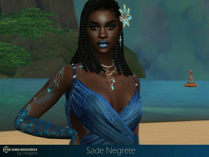 Sade Negrete – TSR CC Only By Msqsims 2 sims 4 cc sade negrete tsr cc only by msqsims 4