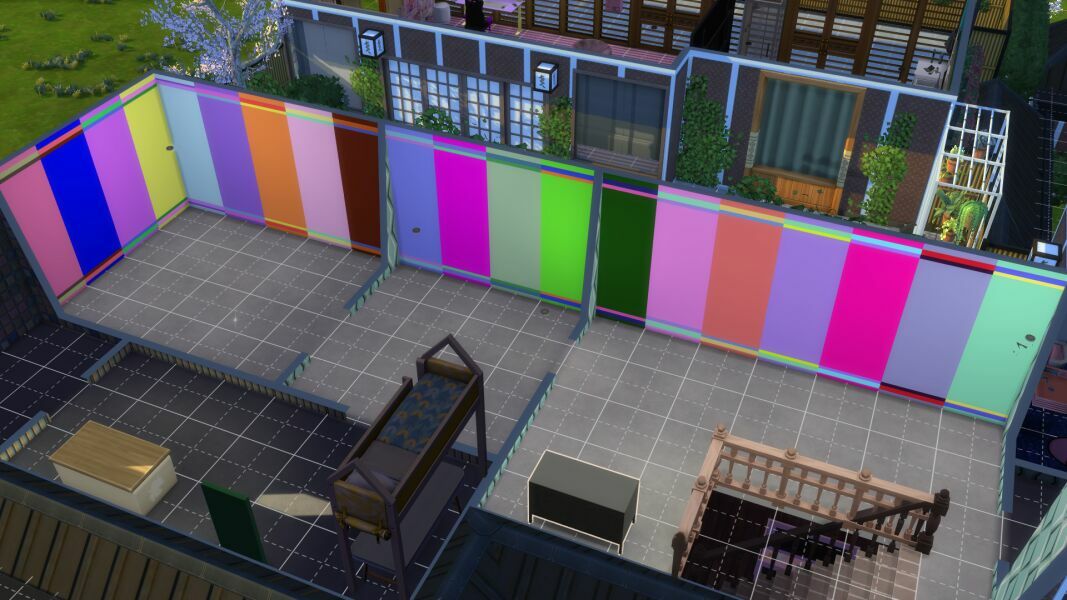 Seriyu Wallpaper 1 Seriyu Wallpaper Sims 4 CC