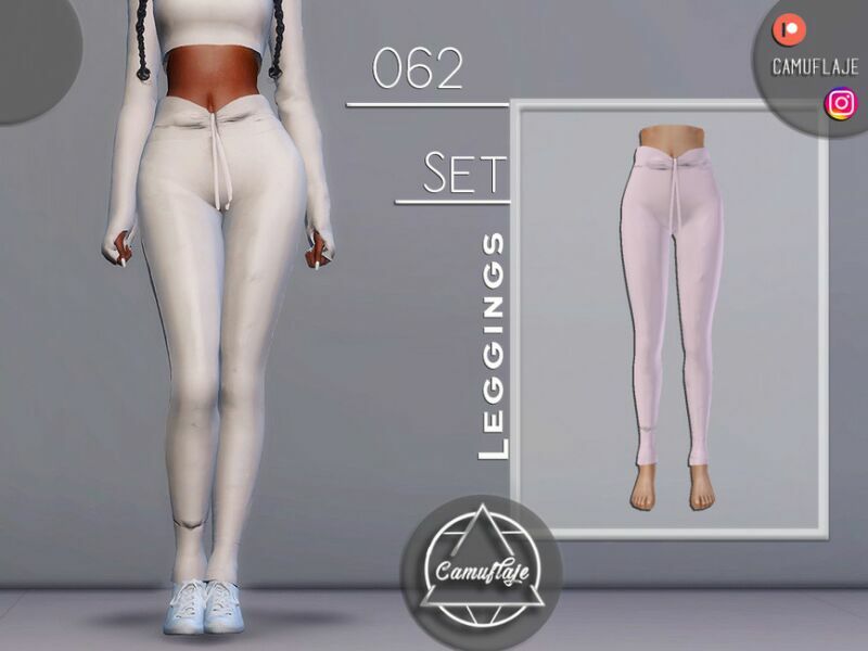 SET 062 – Leggings By Camuflaje 1 SET 062 – Leggings By Camuflaje Sims 4 CC