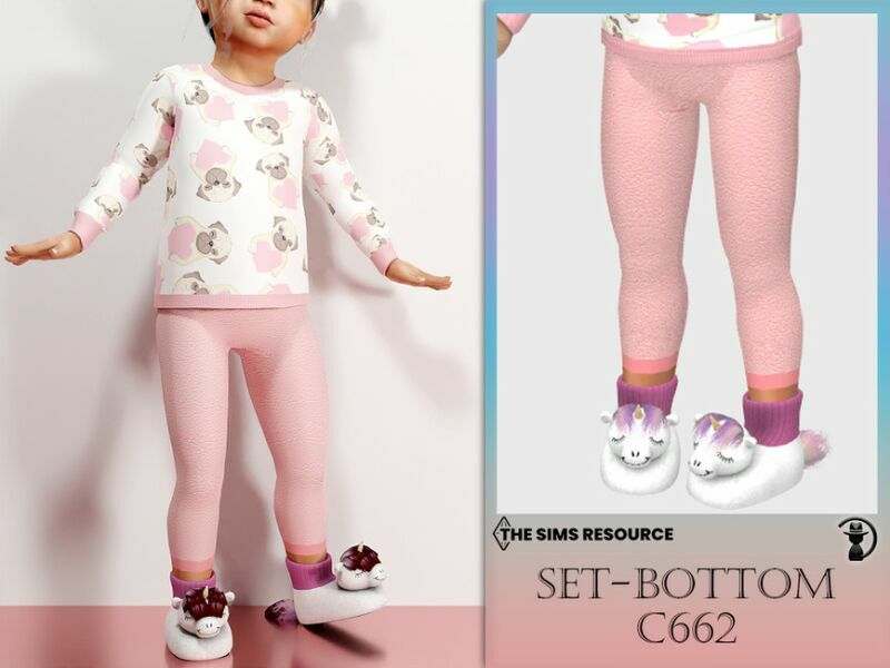 Set-Bottom C662 By Turksimmer 1 Set-Bottom C662 By Turksimmer Sims 4 CC