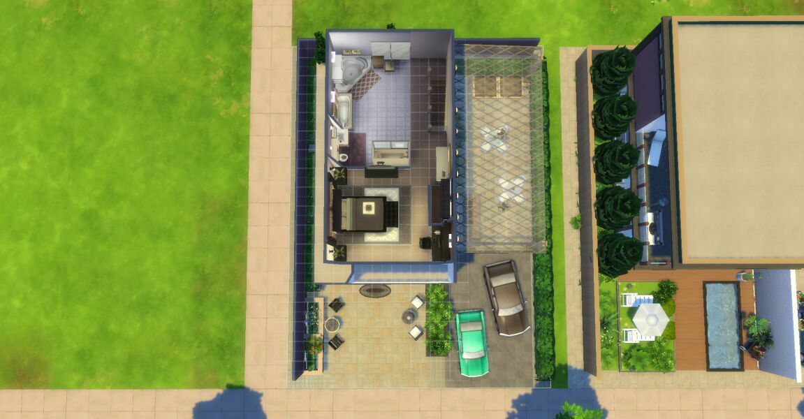 Small Modern Enclosure By Emcreativesite 5 sims 4 cc small modern enclosure by emcreativesite 3