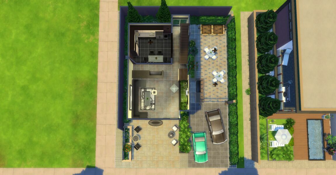 Small Modern Enclosure By Emcreativesite 4 sims 4 cc small modern enclosure by emcreativesite 4