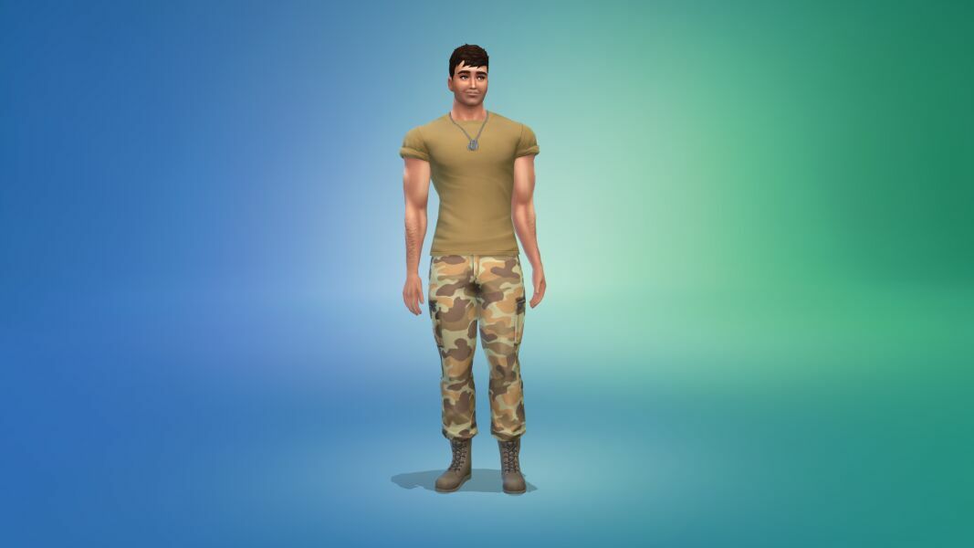 Soldier JON Sanders Free SIM Download By VTK 7 sims 4 cc soldier jon sanders free sim download by vtk 2
