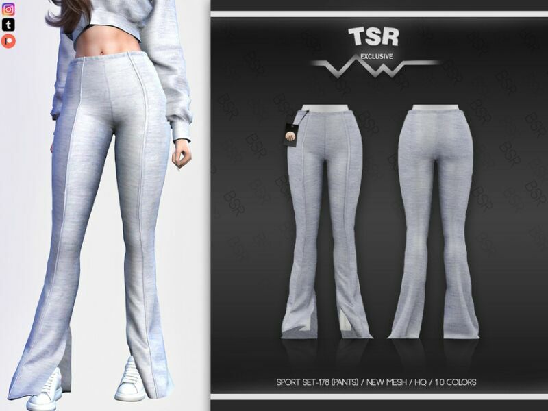Sport SET-178 (Pants) BD608 By Busra-Tr 1 Sport SET-178 (Pants) BD608 By Busra-Tr Sims 4 CC