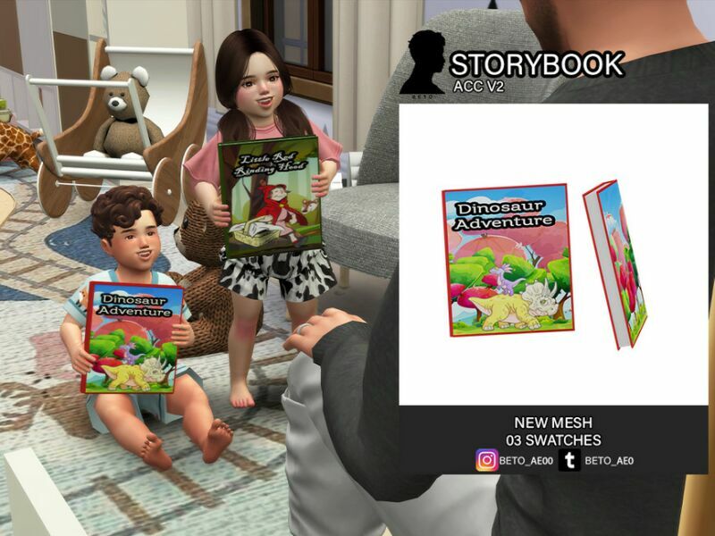 Storybook (ACC V2) 1 Storybook (ACC V2) Sims 4 CC