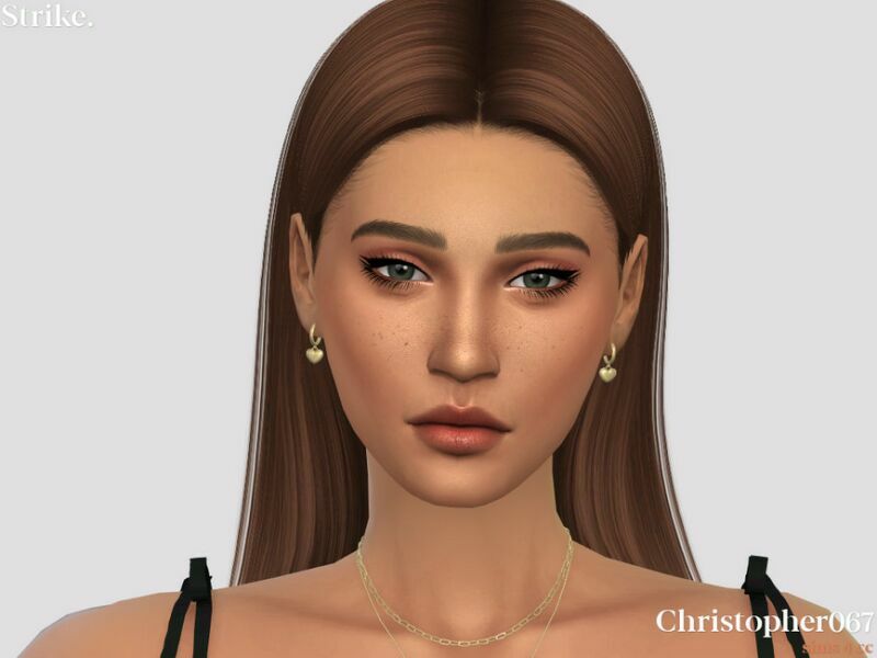 Strike Earrings By Christopher067 2 sims 4 cc strike earrings by christopher067 2
