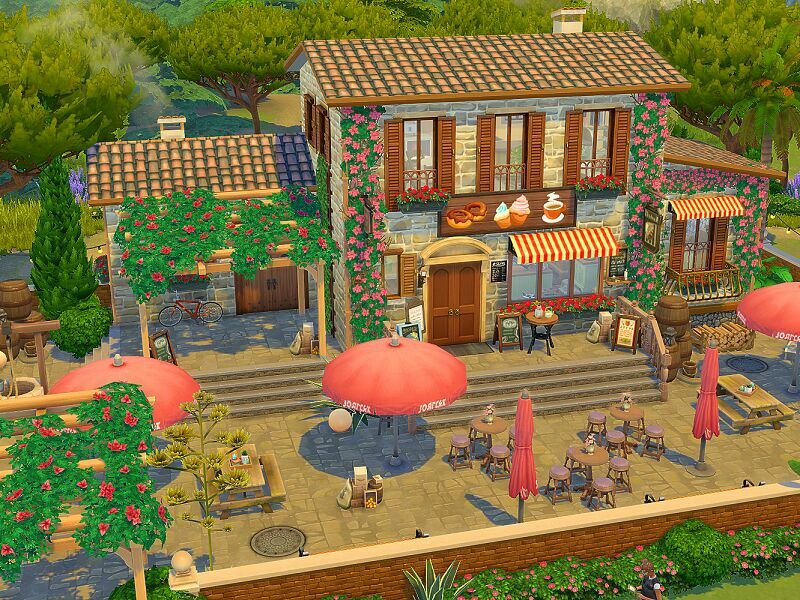 Tartosa Bakery – NO CC By Flubs79 6 sims 4 cc tartosa bakery no cc by flubs79 2