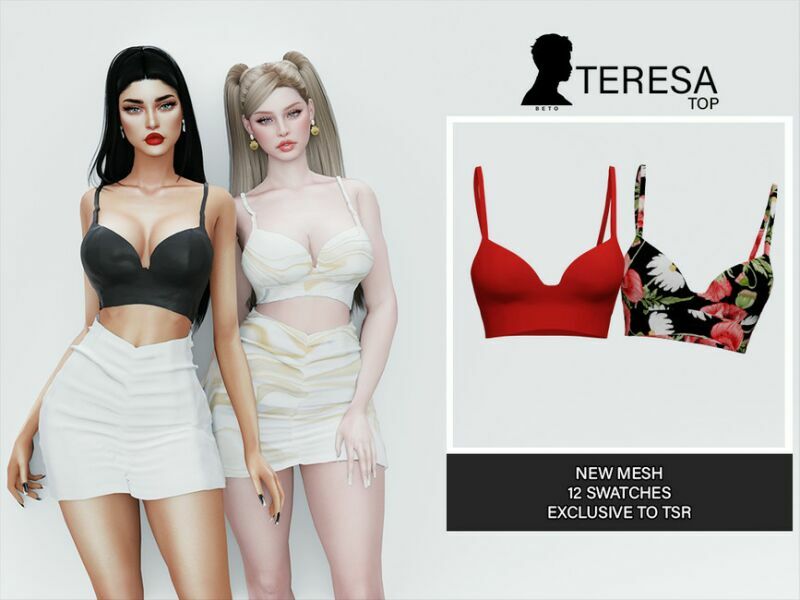 Teresa (TOP) 1 Teresa (TOP) Sims 4 CC