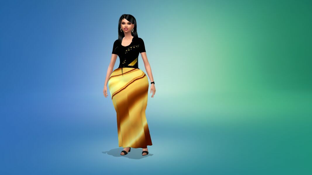 “THE Class Dress” Long Dress By VTK By VTK 6 sims 4 cc the class dress long dress by vtk by vtk 3