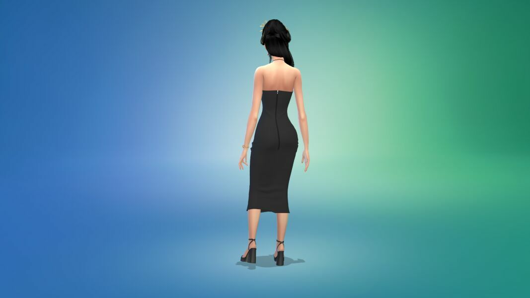 The Tight Dress By VTK By VTK 6 sims 4 cc the tight dress by vtk by vtk 6