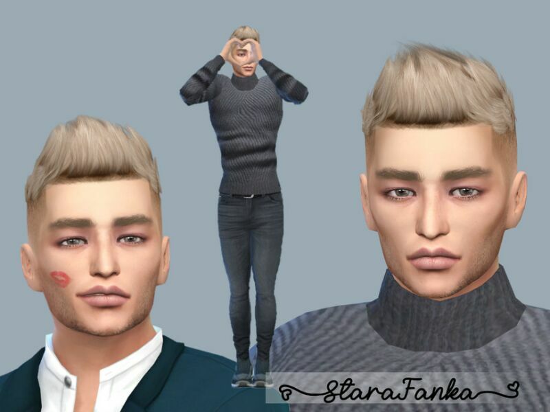 TIM Nielsen By Starafanka 1 TIM Nielsen By Starafanka Sims 4 CC