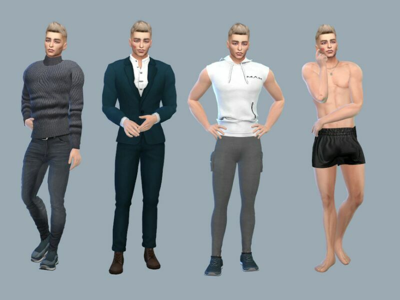TIM Nielsen By Starafanka 5 sims 4 cc tim nielsen by starafanka 2