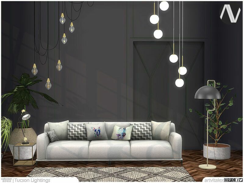 Tucson Lightings By Artvitalex 1 Tucson Lightings By Artvitalex Sims 4 CC