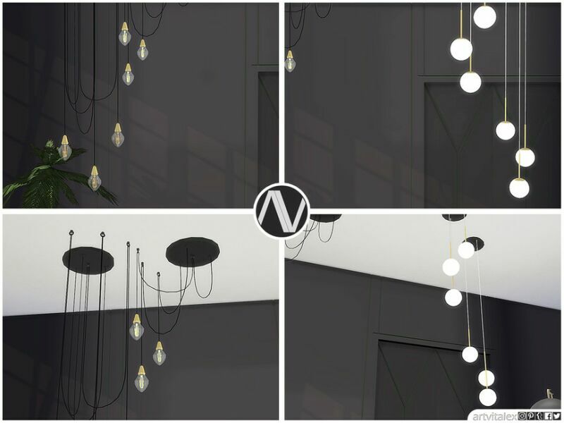 Tucson Lightings By Artvitalex 4 sims 4 cc tucson lightings by artvitalex 2