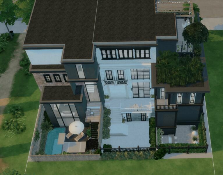 Victoria ST Townhouses 8 sims 4 cc victoria st townhouses 5