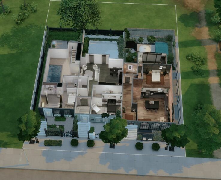 Victoria ST Townhouses 7 sims 4 cc victoria st townhouses 6