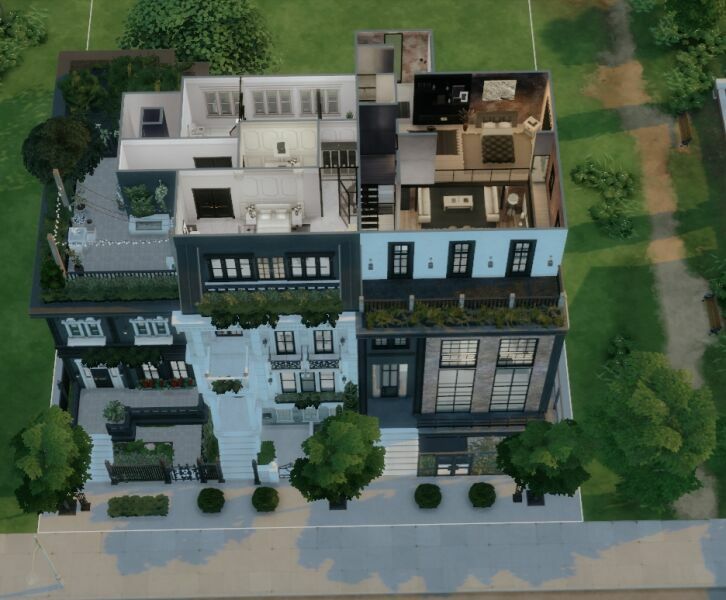 Victoria ST Townhouses 4 sims 4 cc victoria st townhouses 9