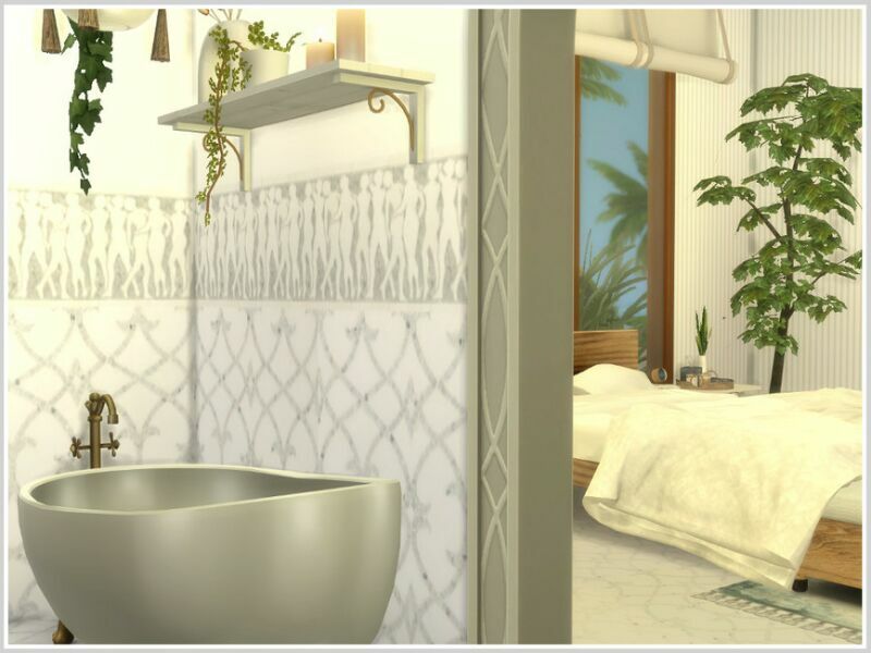 Villa D’Alt Bedroom En-Suite By Philo 4 sims 4 cc villa dalt bedroom en suite by philo 3