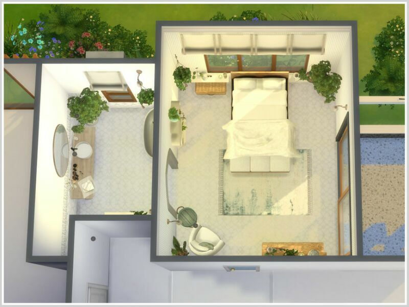 Villa D’Alt Bedroom En-Suite By Philo 2 sims 4 cc villa dalt bedroom en suite by philo 5