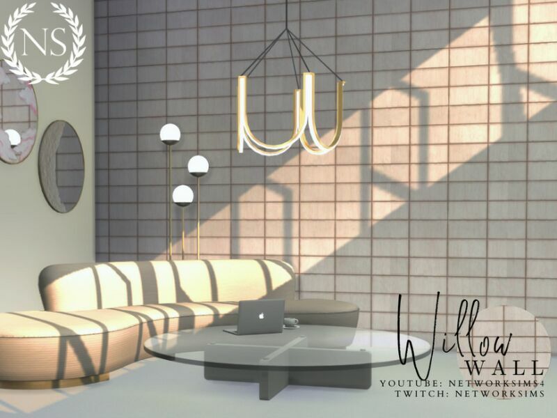 Willow Stone Tile Wall By Networksims 1 Willow Stone Tile Wall By Networksims Sims 4 CC