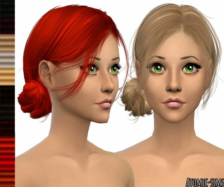 Wingssims EF0115 Hair Retexture (Mesh Needed) By Atomic-Sims 1 Wingssims EF0115 Hair Retexture (Mesh Needed) By Atomic-Sims Sims 4 CC