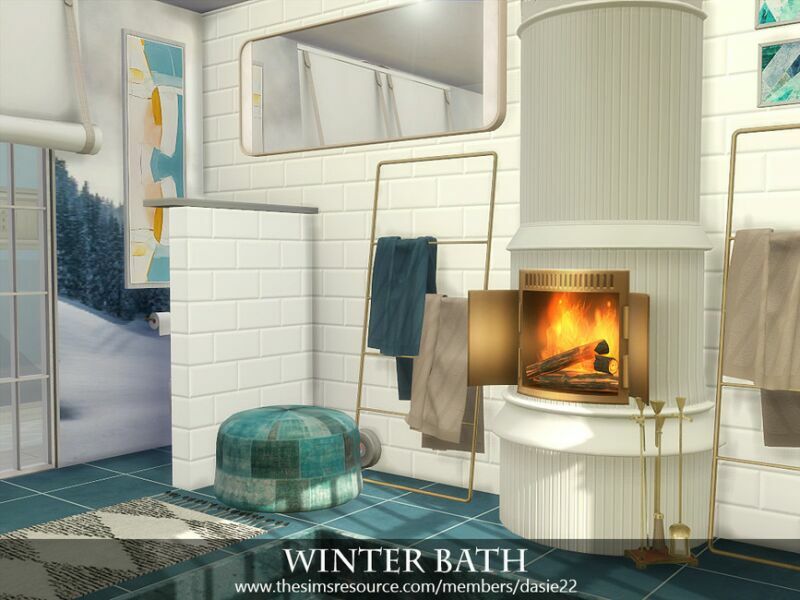 Winter Bath By Dasie2 2 sims 4 cc winter bath by dasie2 3