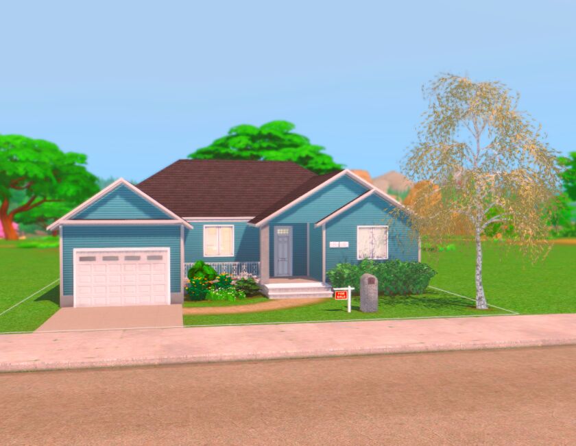 A Small Home That HAS 3 Bedroom, 2 Bathroom, A Laundry Room And A Backyard! 1 A Small Home That HAS 3 Bedroom, 2 Bathroom, A Laundry Room And A Backyard! Sims 4 CC