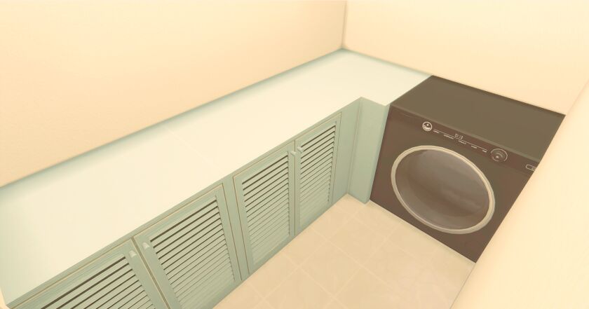 A Small Home That HAS 3 Bedroom, 2 Bathroom, A Laundry Room And A Backyard! 3 sims 4 cc a small home that has 3 bedroom 2 bathroom a 3