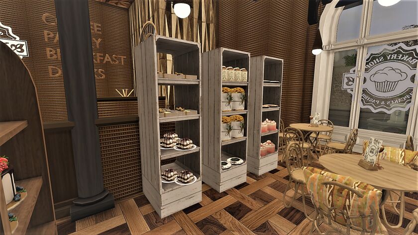 Bakery Shop And Cafe 9 sims 4 cc bakery shop and cafe can now be downloaded from my 5