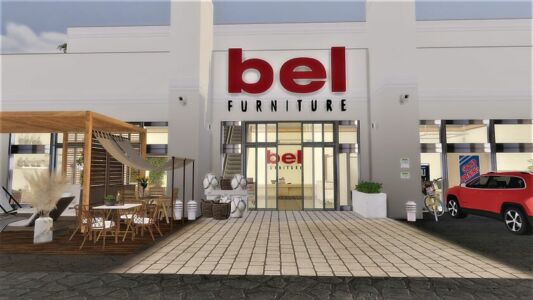 BEL Furniture Store Sims 4 CC