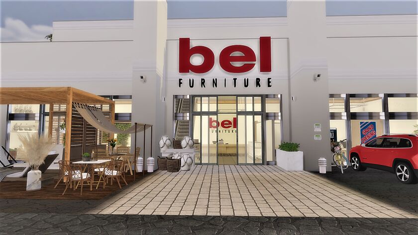 BEL Furniture Store 1 BEL Furniture Store Sims 4 CC