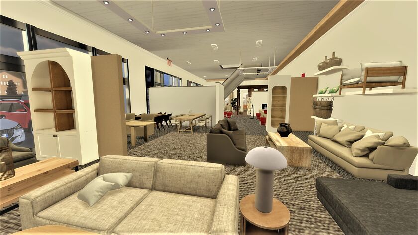 BEL Furniture Store 4 sims 4 cc bel furniture store can now be downloaded from my 9