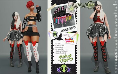 Chills Tights – Free Sims 4 CC